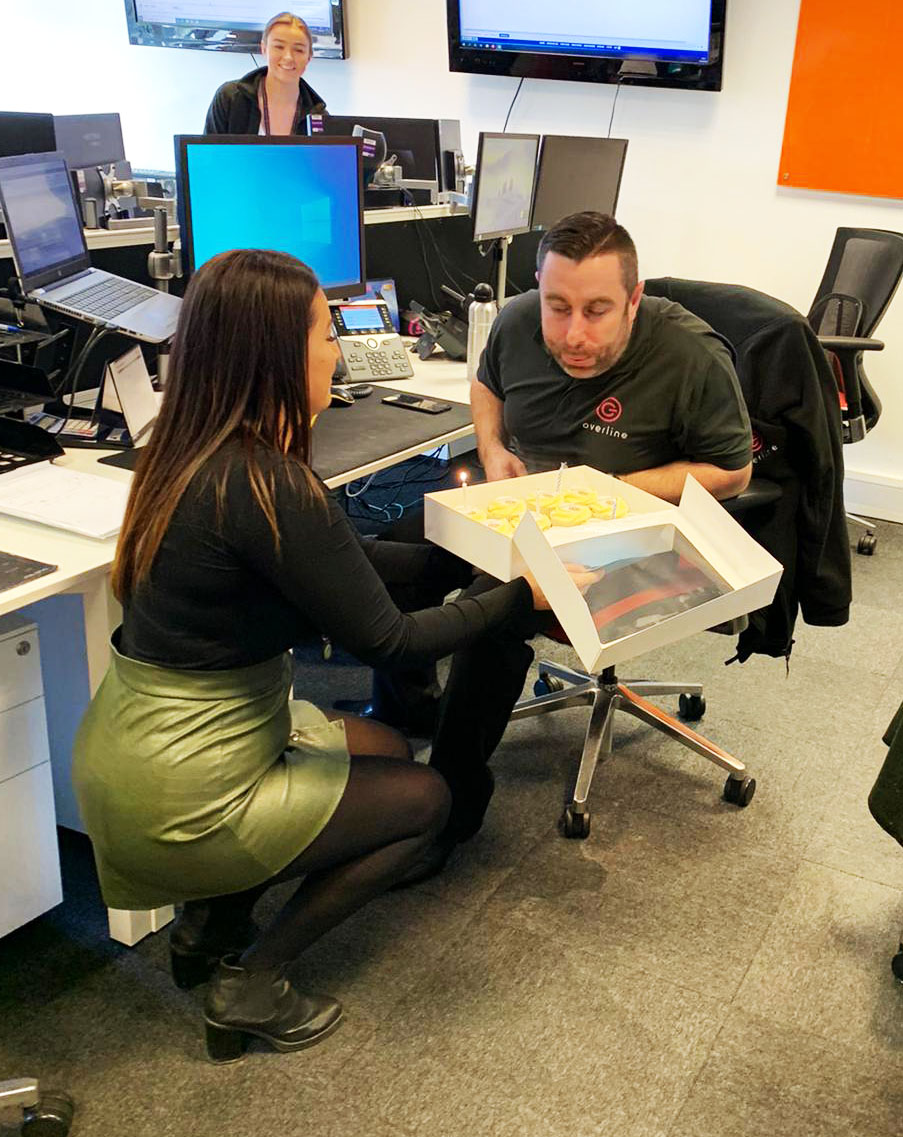 We had another birthday in the office! This time it was Darren Fagan's turn to be treated with cupcakes made by the amazing Jazmin Palmer 🥳