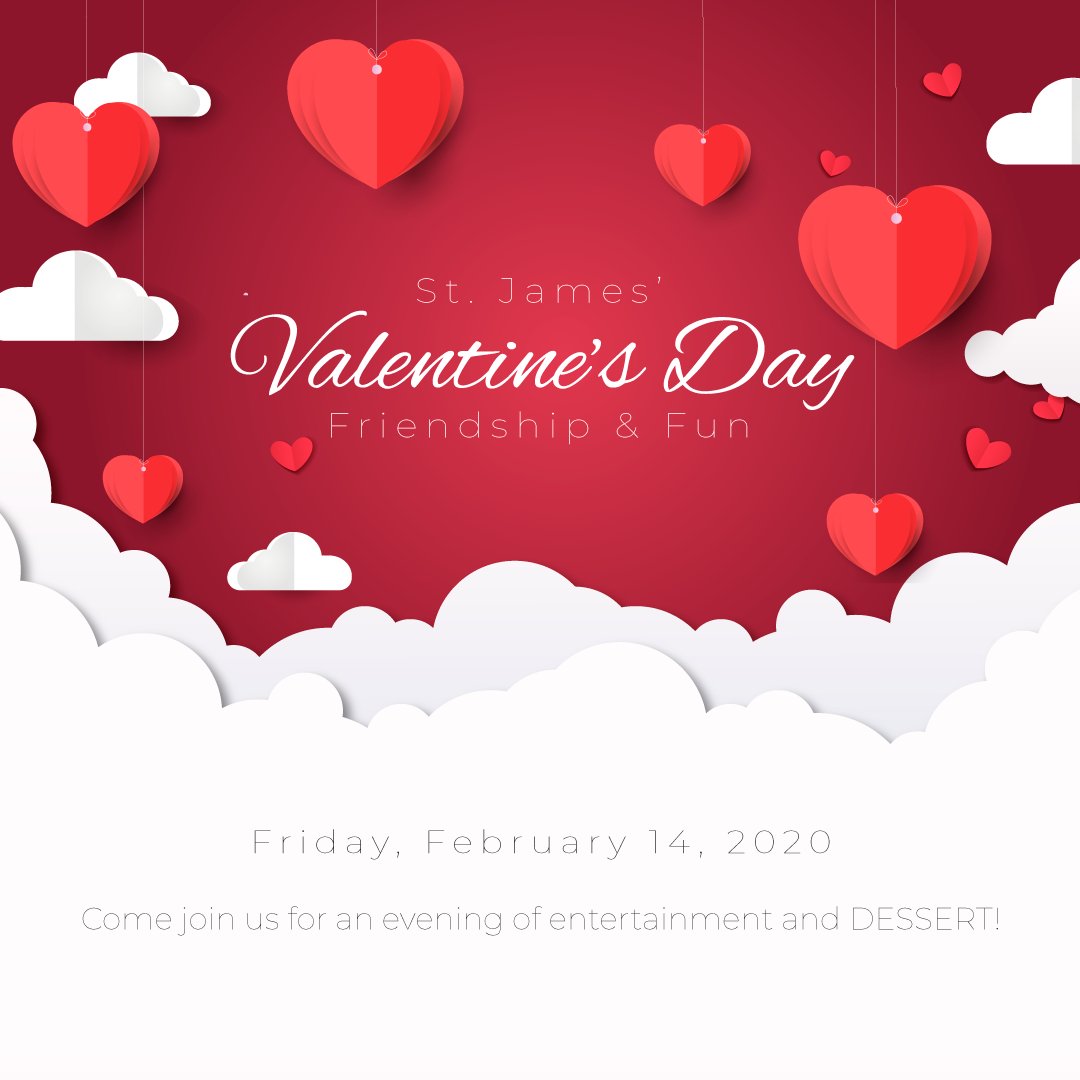 A reminder to get you tickets for our Valentine's Day event! A great night of entertainment with music by great acts like St. John's Gay Men's Chorus &amp; Newfound Sound Women’s Barbershop Chorus! Plus all the Dessert you can eat!!  ow.ly/ccu050ygYoN #dessertdate