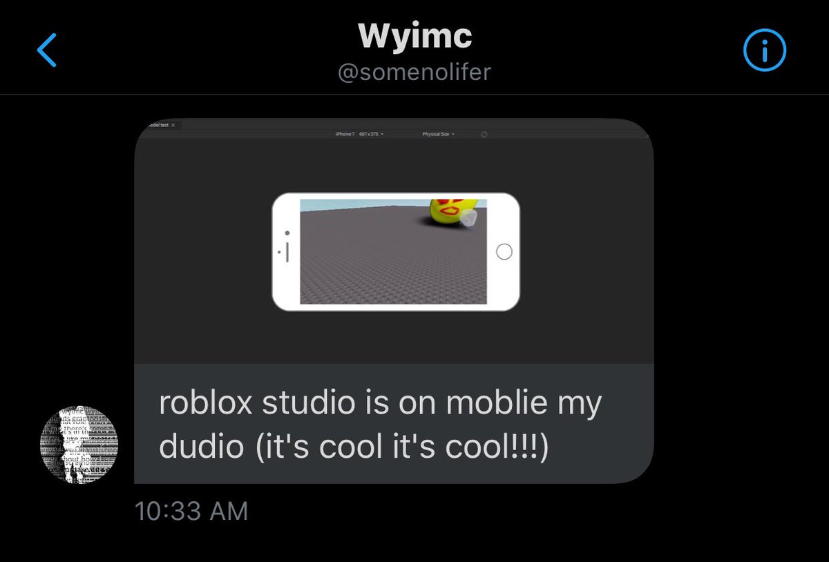 News Roblox On Twitter The Roblox Studio Is Coming To The Mobile App - roblox mobile keyboard