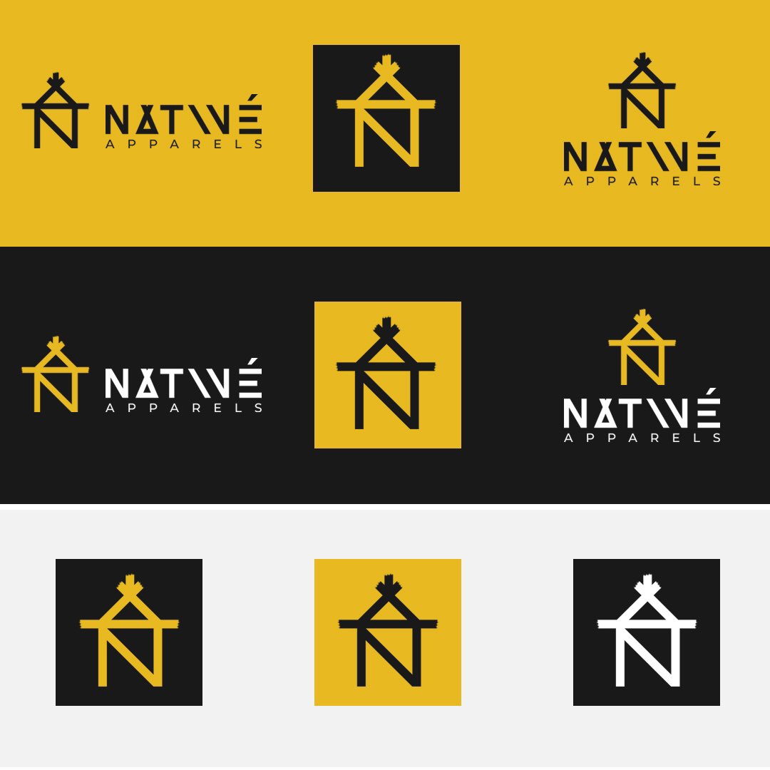 Native Apparels (contd)Back with the logo vectored and ready for the world.I’m digging the way the Native typeface came out. Did a little bit of kerning on it and I must say the men who wrote on walls should be pleased lol.