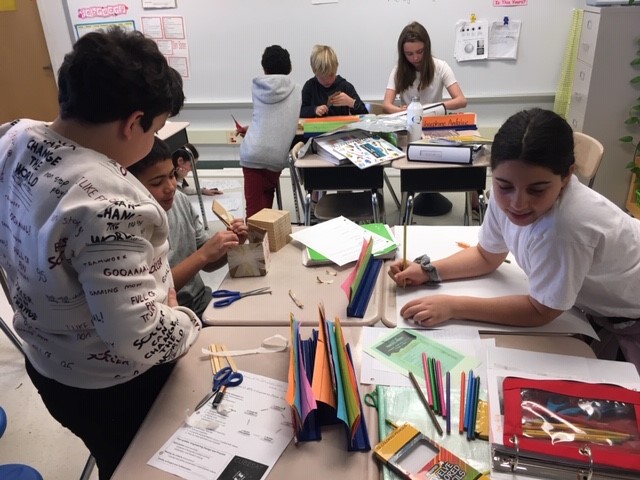 SomersetES's tweet photo. Fifth graders are using their knowledge of satellites to plan and engineer CubeSats (10 x 10 x 10cm satellites) with a positive impact. They are solving problems based on how well each is likely to meet the criteria and constraints of the problem- such a as size, strength, budget https://t.co/93bNQB7PEq