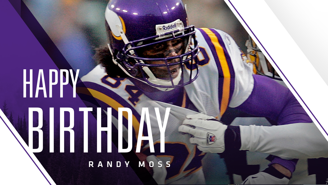 Happy birthday from the UK to the GOAT  Comment below with your favourite Randy Moss GIF 