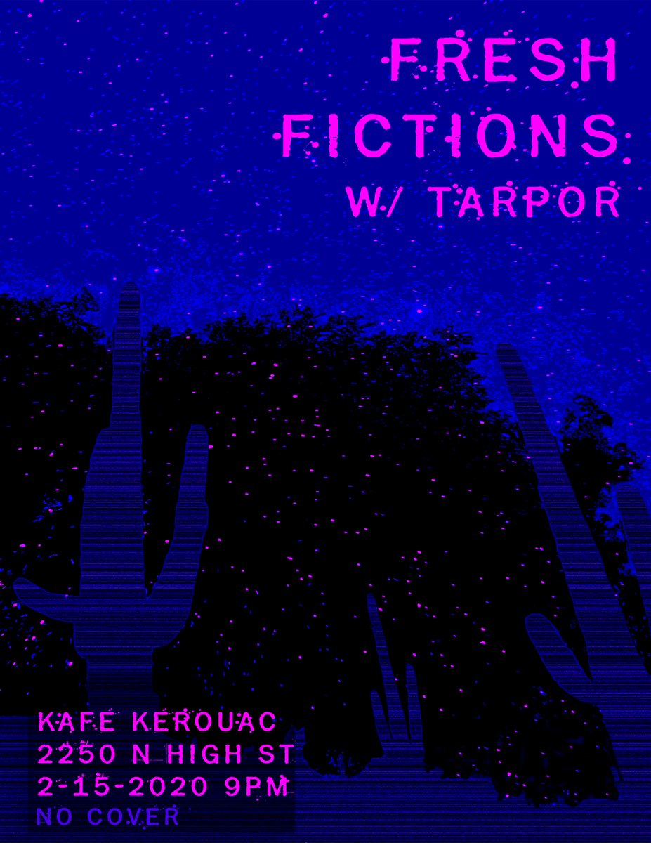FictionsFresh's tweet photo. Three Days left till the show at Kafe Kerouac.

Please like and share.
Hope to see all you there.

https://t.co/nsh7Ky2d27
https://t.co/gnKqEyu2Fd
https://t.co/GAP819rkXF

#Indie #AmbientMusic #Columbus #AVClub⁠
#KafeKerouac #NoCover https://t.co/Ak1gViRuDb