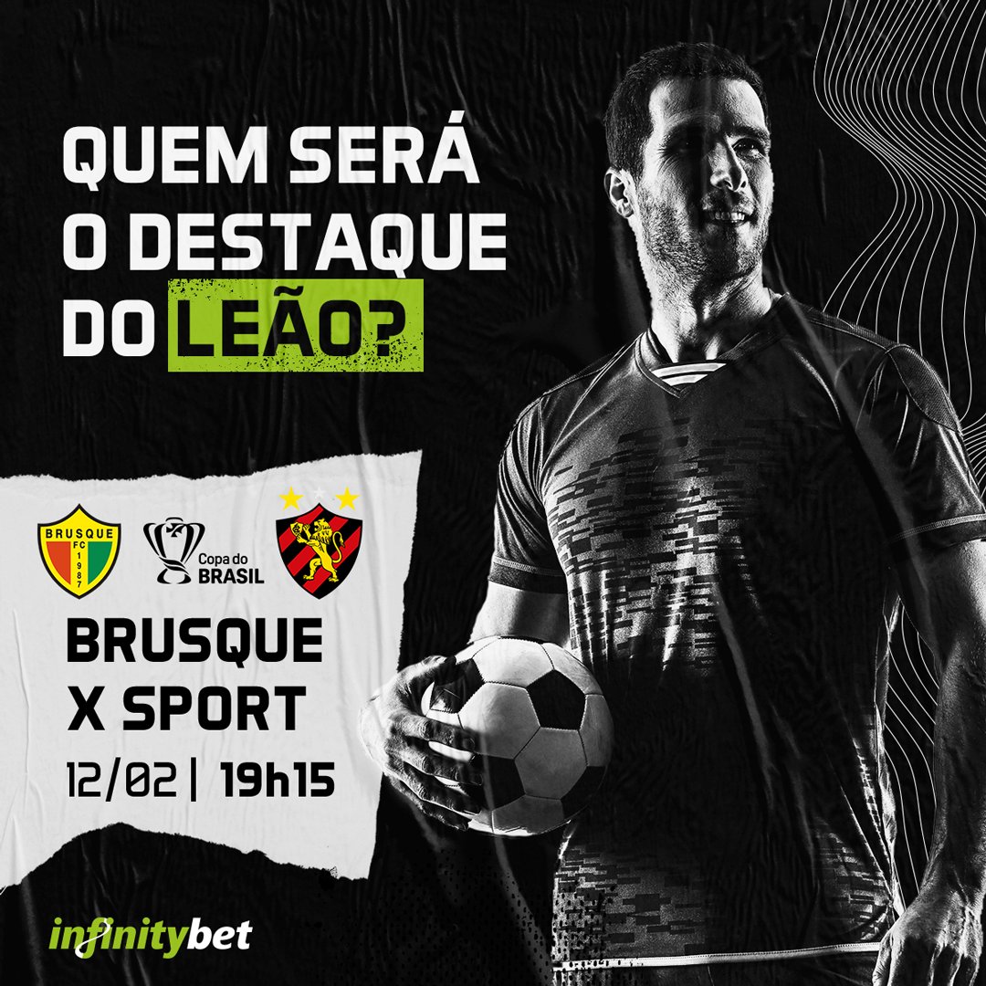 infinitybetof's tweet photo. Na estreia do Sport na Copa do Brasil, para quem vai a sua aposta de homem do jogo? Aproveita que ainda dá tempo e aposte no duelo desta quarta-feira (12).

#InfinityBet #futebol #Sport #Brusque #CopaDoBrasil #aposta https://t.co/R9xJdXqE2o