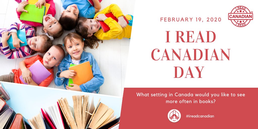 We are so excited! #IReadCanadian Day is officially one week away! 🇨🇦 If you had to choose a Canadian setting for your books, where would it be? Personally, we would love BC's Rocky Mountains, how about you? ⛰️ Register for FREE to participate! bit.ly/3879SzL