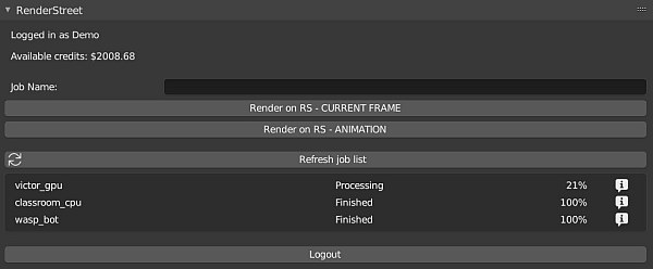 RenderStreet's tweet photo. We've just upgraded our plug-in. Faster uploads, easier installation. Available now for Blender 2.80 and newer. 

https://t.co/qo5c3PDumi 

#b3d #renderstreet #rendering https://t.co/0efRjOqIgH