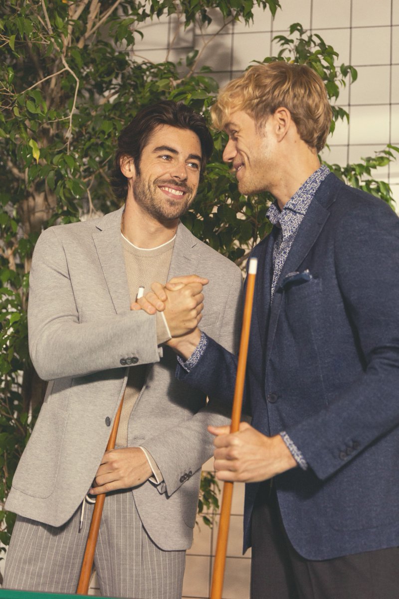 BoggiMilano's tweet photo. Having great friends to share special moments with is a gift like no other. Our B-Jersey line is perfect for these moments.
#BoggiMilano
#BCollection
#BJersey
https://t.co/1p1FIDhPvS https://t.co/dnK4AJbtM0