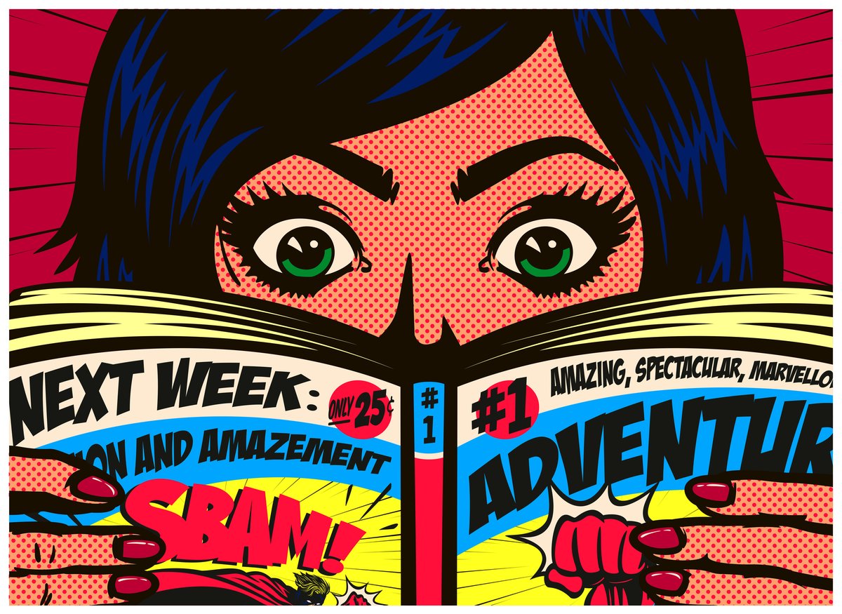 Wonderopolis's tweet photo. #2521: Are Graphic Novels Books?🦸‍♀️📚

https://t.co/VcSSGIraCl https://t.co/WxHDz6gupZ