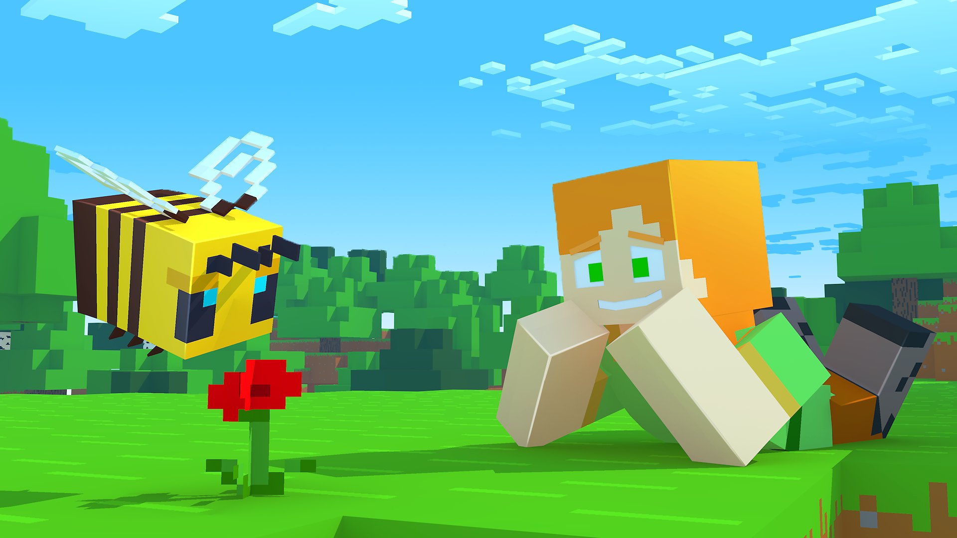 Minecraft Render #02 Bare Bones by Yudhaachi on DeviantArt