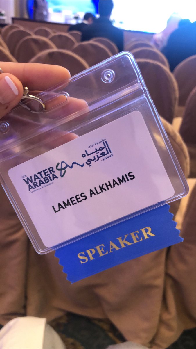 lameesThursday's tweet image. Today I had the absolute pleasure presenting at the Water Arabia Conference on a study I conducted with Stantec when I was based in Walnut Creek, California. The conference was one of a kind and the organizers did an amazing job!  
@SAWEA_info @Stantec #Stantectogether