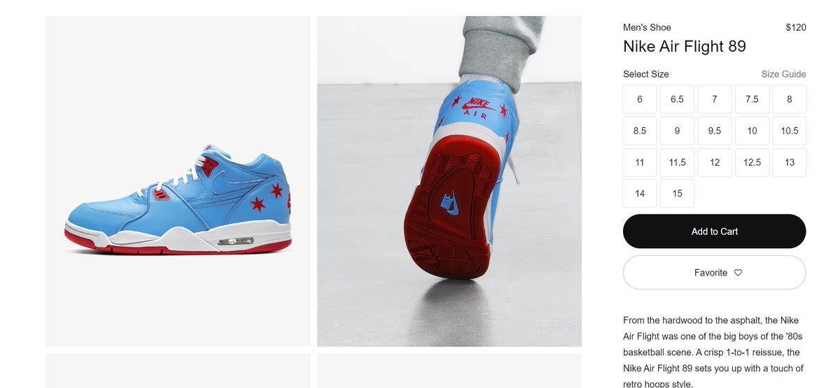 nike flight 89 chicago