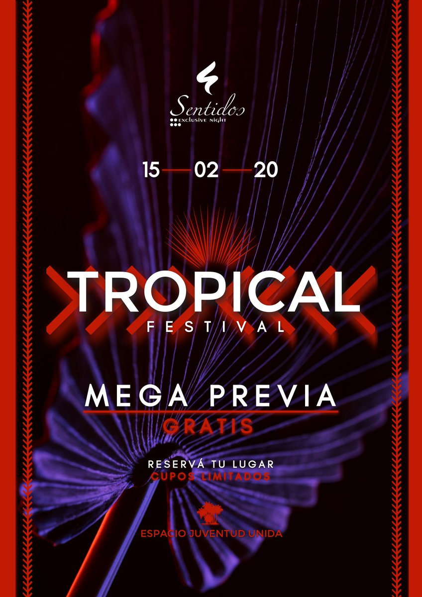 SentidosNight's tweet photo. -Se viene un Sábado lleno de propuestas y con ello la épica vuelta de la MEGA PREVIA GRATIS!! 🥂
Ya sabes, hablas con tu RRPP,  compras tu anticipada, nos avisas que querés ir, cuantos son y LISTO! 
-Recordá que hay CUPOS LIMITADOS, NO TE DUERMAS!! 🙌🏽🌟 AVISANOS!!! https://t.co/Uyw3mvOYKk