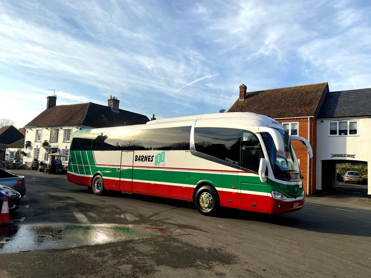 BarnesCoaches's tweet photo. #CoachOfTheWeek has to be our new arrival!😍 
Here we have our Retro Coach YT69DWM making a stop back  where Barnes Coaches all began in Aldbourne Square.

Thanks to Dave Pettitt for sharing! 

#Coachie #Aldbourne #AldbourneSquare #RetroCoach #BarnesCoaches #Swindon #Wiltshire https://t.co/VzcWhnHg00