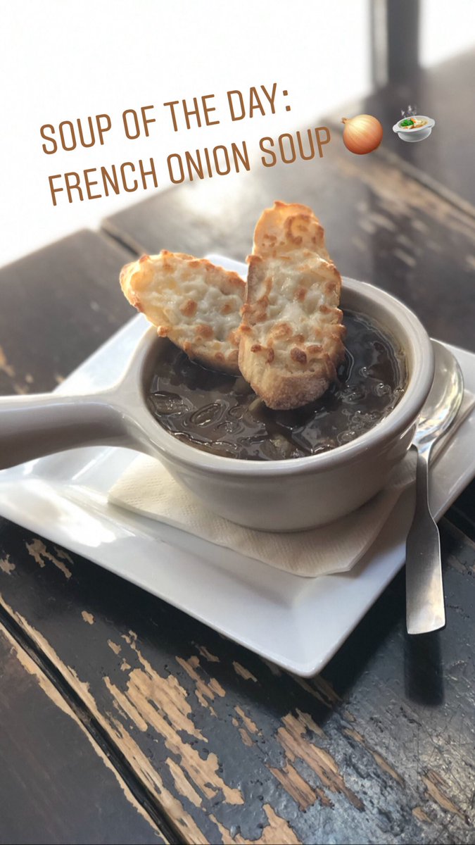 It’s Wednesday y’all! Come grab some of a classic: French Onion #soup #clteats #lunchideas #dandelionmarket