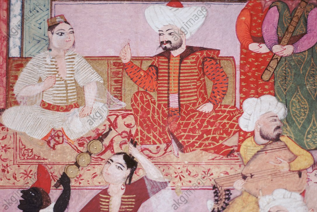 II. Murad'ın 1428'de nişanlandığı ve 1436'da nikah yaparak evlendiği Sırp Prensesi Mara Hatun ile Edirne'deki düğünü.