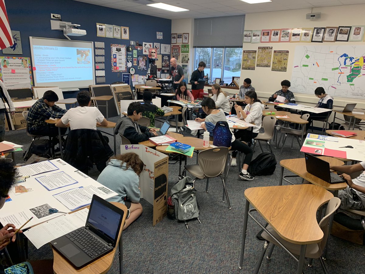 UberDude72's tweet photo. Working hard on their  Insustrial Revolution Projects!  @DarinMcConnell2 @spartan_speak https://t.co/kiIXLKWu7t