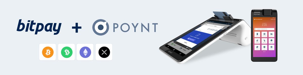 We want to clarify our recent Poynt announcement related to #POS integration. We do support Ripple's #xrp among other stablecoins. Visit one of their 100,000 merchants and checkout with #bitcoin.