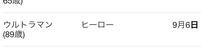 #自分と同じ誕生日の人晒して一番強い奴が優勝
物理的に強かったのと年齢にびっくりした 