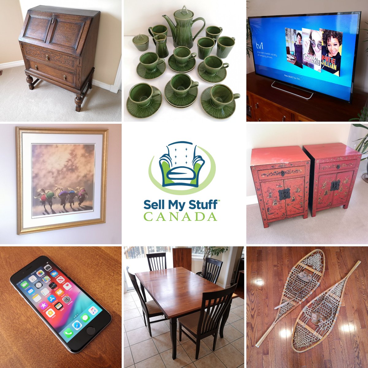 #KanataLakes #OnlineContentSale
– Click bit.ly/37B1DvO to SHOP NOW!
#broughtonstreet #apple #iphone6s #sony #smartLEDTV #quiltstand #secretarydesk #silver #reclaimedwood #sewing #snowshoes #appliance #collectibles #jeep #bikerack #tools #ottawa #sellmystuffcanada🍁