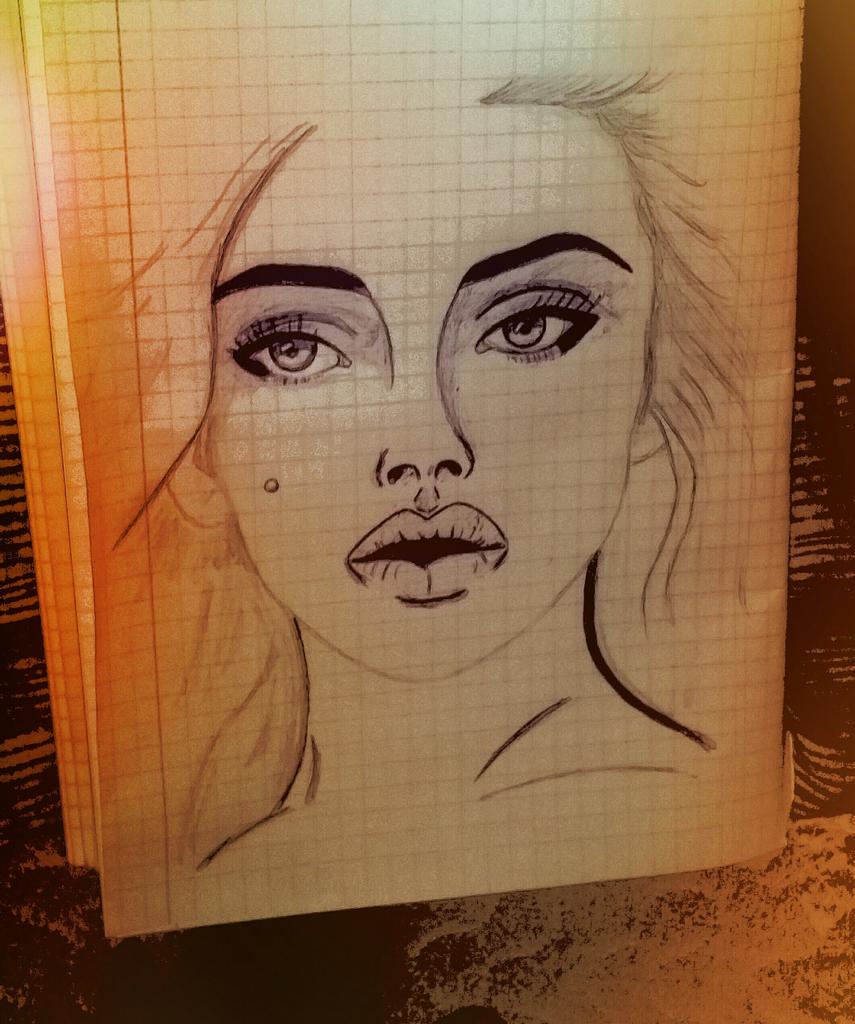 KPphire's tweet photo. OMG First drawing in months ; Scarlet Johanson😍😍☺☺inspiration comes naturaly so never stress about timing #just go with the flow ... https://t.co/LyVLBlfL97