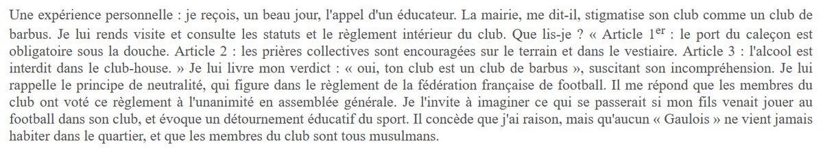 Dites  @MedeChapitaux, vous pourriez m'indiquer de quel club vous parlez? J'aimerais aller lire moi même ses statuts svp. Merci par avance.