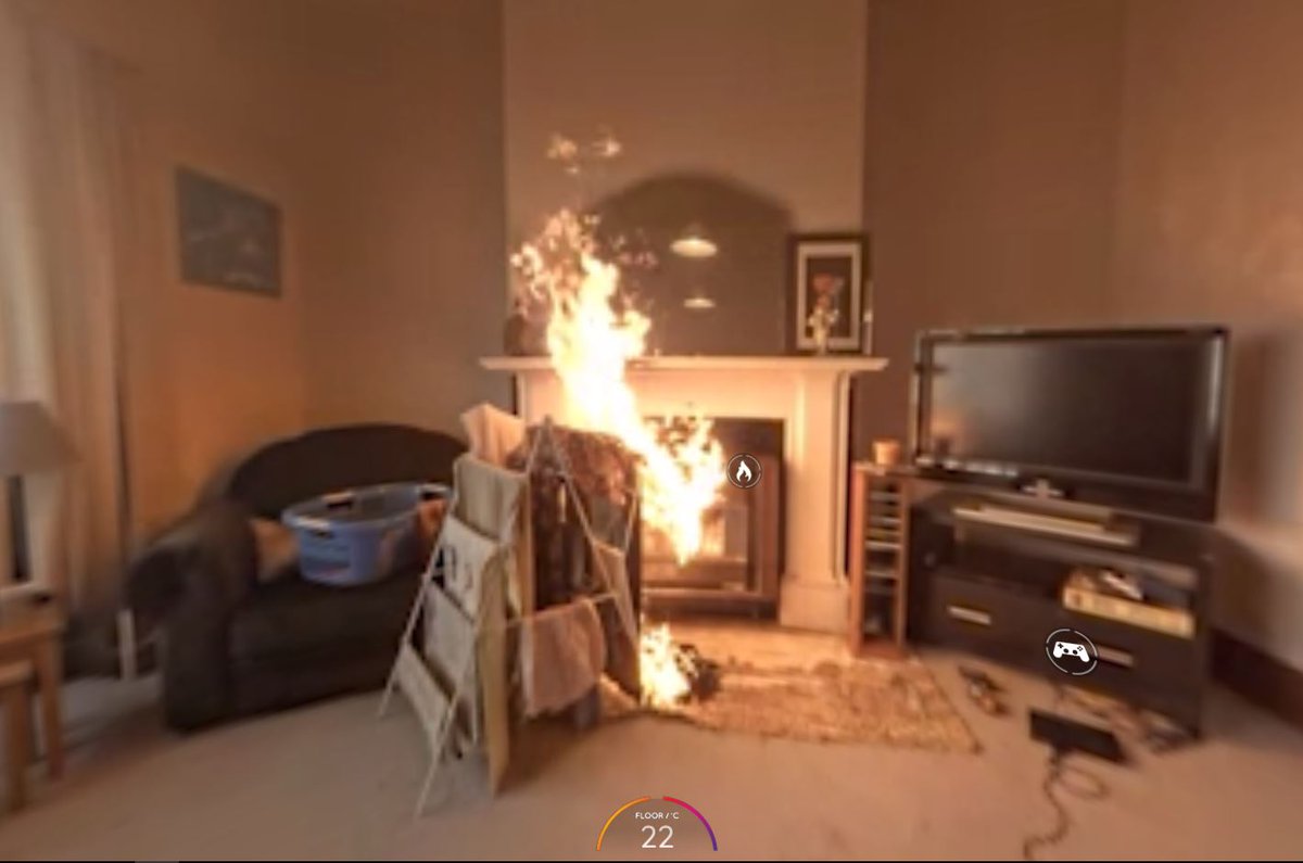 SDIS17's tweet photo. [UN ESCAPE GAME FAÇON INCENDIE]
Ça vous dirait de jouer à un #EscapeGame pour apprendre à s'échapper de votre maison en 🔥? De la fumée, des 🚪fermées, des 🔑 introuvables, ... un simulateur hyper réaliste et instructif signé @FireEmergencyNZ👌
https://t.co/krB7CknEfx
#prévention https://t.co/CxiknT8Yeq