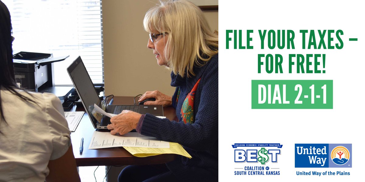 Pressed for money? If you made less than $56,000 last year, we can help you file your taxes for FREE. Dial 2-1-1 to get an apt with an IRS-certified volunteer at one of our many sites. They’ll even find tax credits you’re eligible for – putting $$$ back in your pocket. Call now.