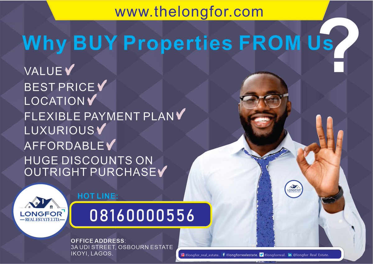 Why wouldn't you rather buy properties from us?