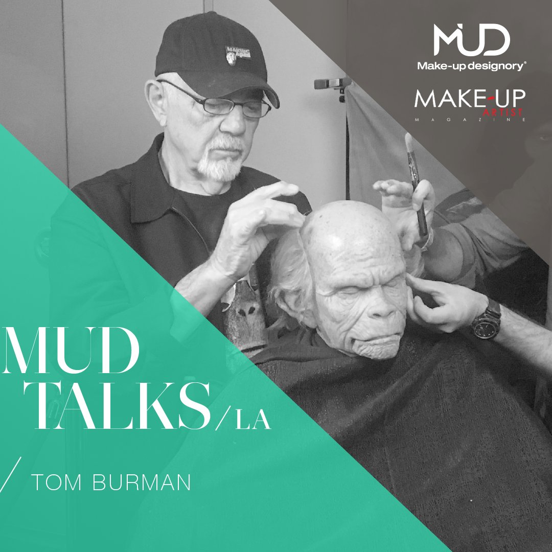 mudschools's tweet image. Today on #MUDTalks in LA, we are excited to be joined by award-winning #makeupartist Tom Burman—known for his work on Invasion of the Body Snatchers (1978), Scrooged (1988) and Nip/Tuck (2003). Head to facebook.com/mudschools at 4pm PT to watch live!