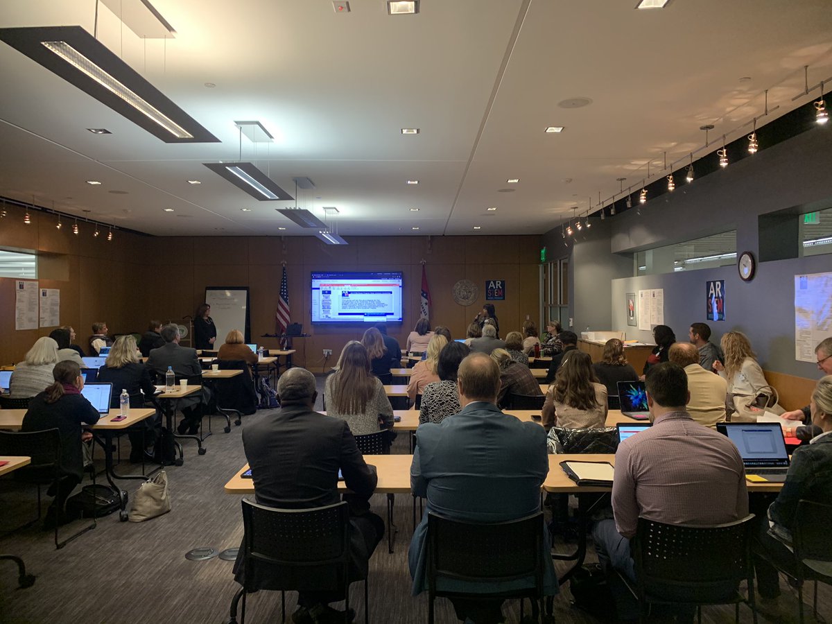 AR_STEM's tweet image. AR STEM Model Program Advisory Committee Meeting- a statewide group of stakeholders convening to collaborate on developing STEM plans aligned to @ArkansasEd vision for #StudentFocused education &amp;amp; @WHOSTP STEM vision. @JohnnyKey_AR