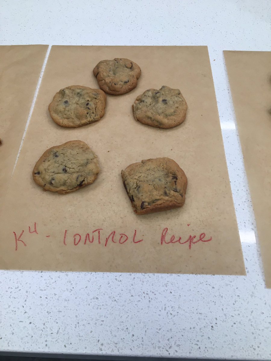 mrs_eschman's tweet photo. Culinary 1 / chocolate chip cookie comparison- #werclc #clc_ICW #d155inspire https://t.co/g5JeisekpA