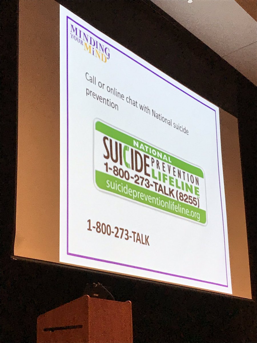 AlanFitterer's tweet photo. “It’s OKAY to NOT be OKAY” ... Kelly’s message to our Titans as she shared her message to break the mental health stigma, to seek help for oneself &amp; others, &amp; to use the many resources available! @DuckCupMemorial @MindingYourMind @TCU2905 @jeffeppen @TWetschka @Tbuthe60 https://t.co/Ae3W5ga719