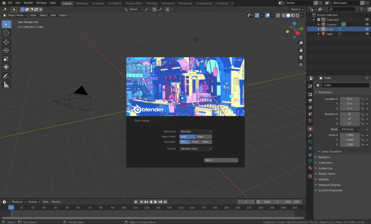 Blender on Twitter "Blender 2.82 is expected to be released Thursday