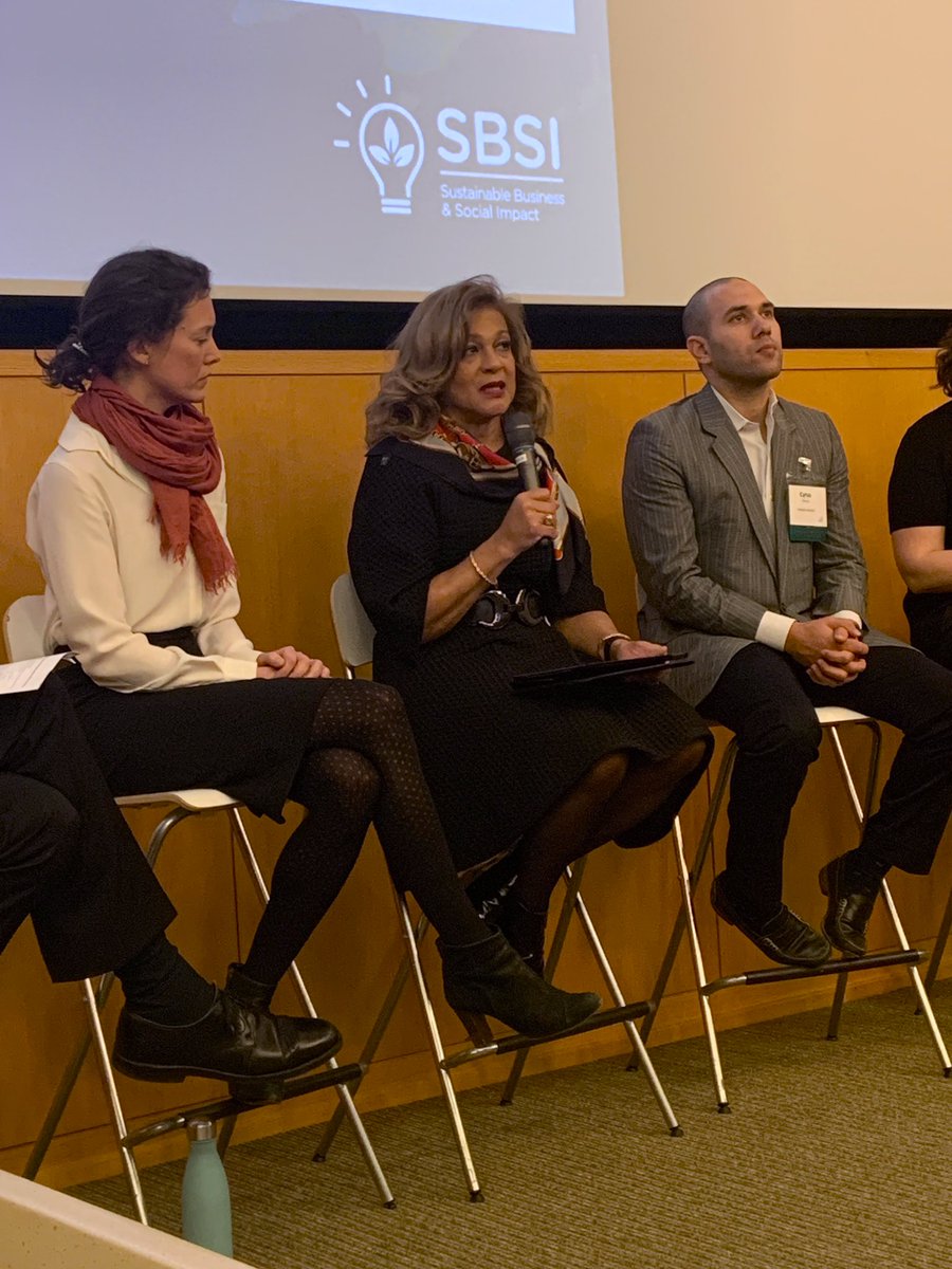 Arlene Isaacs-Lowe: advancing sustainability blends with corporate social responsibility <a href="/MoodysCorp/">Moody's Corporation</a>   We look internally at our own environmental footprint and also externally we're expanding by acquiring firms and looking at how we can help standardize esg factors #SBSI2020