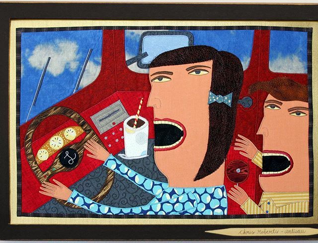 What we look like driving back from art fairs.
.
.
“Car Singers” 13.5 x 19.5 $1,200
.
.
Available online or dm for inquiries! ift.tt/37pM88N