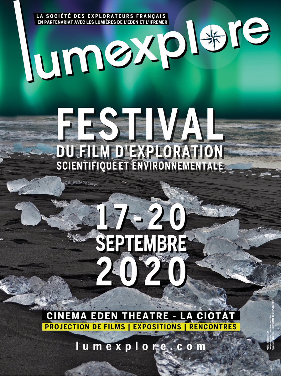 lumexplore's tweet photo. L'affiche du Festival 2020 est prete !
lumexplore
#lumexplore  #festivaldufilmscientifiqueetenvironnementale  #laciotat  #cinemaedentheatre  #explorateurs  #societedesexplorateursfrancais  #environnement  #sciences #spatial  #bouchesdurhone  #paca  #festival  #Ecologie https://t.co/4sFRxb3n1y