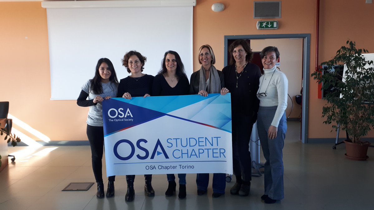 "Think Beyond Pink" is an event organized by  #OSA Chapter Torino sponsored by The Optical Society (OSA) to celebrate the International Day of  #Women in Science. An event to promote the presence of Women in science and to encourage the new generations to break gender barriers