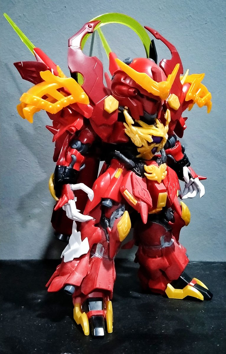time_gp's tweet photo. FUN!! #gunpla #toys #gbth4 #sinanju #sdgundam https://t.co/8nioDFjfb8