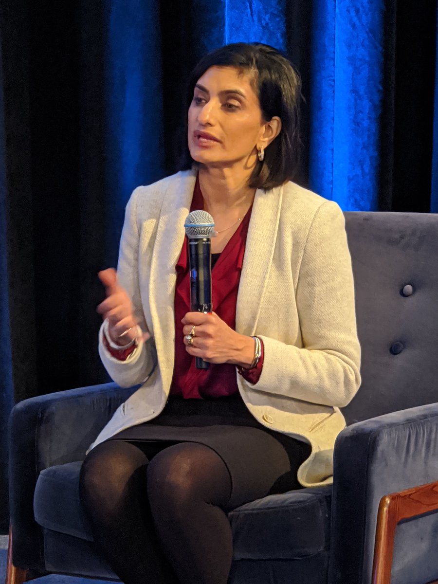 ruralhealth's tweet photo. CMS Administrator Seema Verma wants to help rural communities find solutions that work for them. "We don't always have all the answers for rural, but we do know that the best ones come from outside DC," she told PI attendees. #ruralhealth #policyinstitute #PI2020 #moment2momentum https://t.co/NPtQADrz66