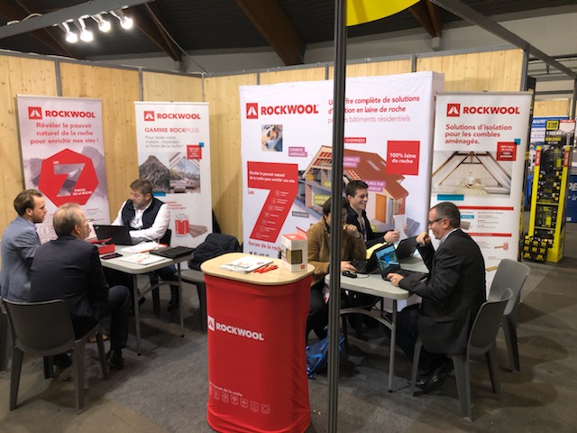 ROCKWOOL_France's tweet photo. C’est parti pour cette nouvelle édition 2020 du salon #BigMarket du Mans aux côtés de @BigMat_France.Venez découvrir nos innovations 2020 👌@ROCKWOOL_France  
 #rockwool #lainederoche #isolation #isoaltionlainederoche #rockcombleevolution #rockmur #rockplus https://t.co/ii8S5PWwhv