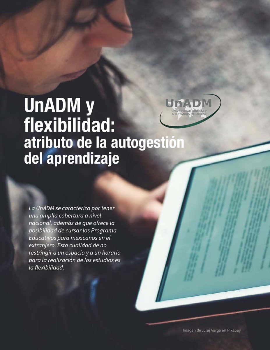 ComunidadDcsba's tweet photo. La UnADM se caracteriza por tener una amplia cobertura a nivel nacional e internacional. Esta cualidad de no restringir a un espacio y a un horario para la realización de los estudios es la flexibilidad. Te invitamos a leer la publicación de la #DCSBA en https://t.co/leDLoKq4E4 https://t.co/ce1GnlmmxP