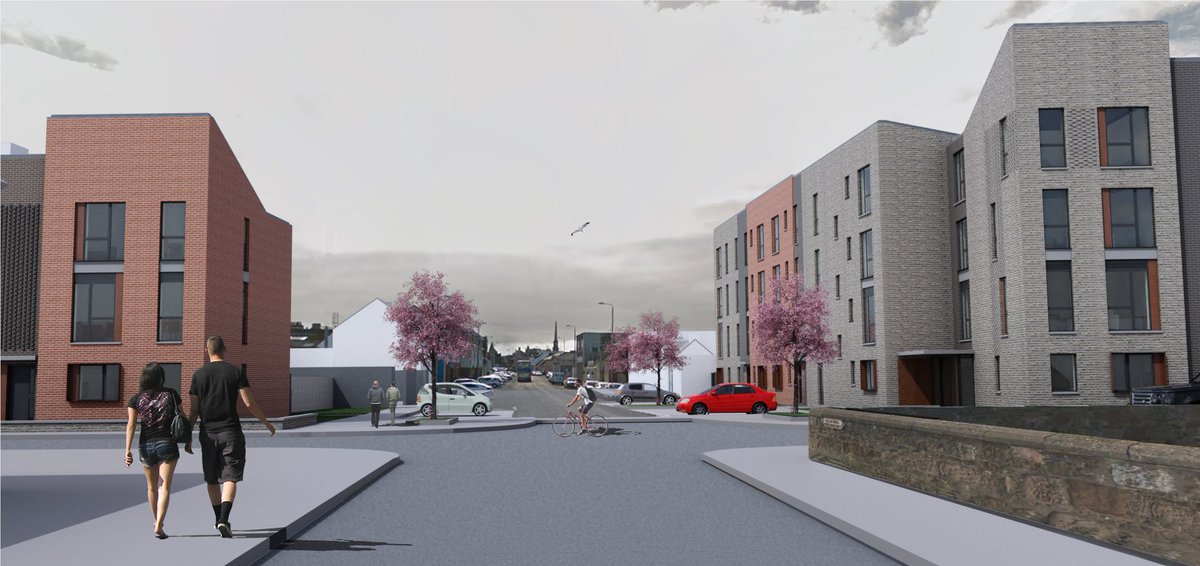 ashleighscot's tweet photo. Time to saddle-up as we prepare to get started on the new affordable housing development for @southayrshire at Waggon Road in Ayr. Fantastic looking design by @WeDoDrawings #paintyourwaggon #ashleighposse https://t.co/xo6oLw0eBh