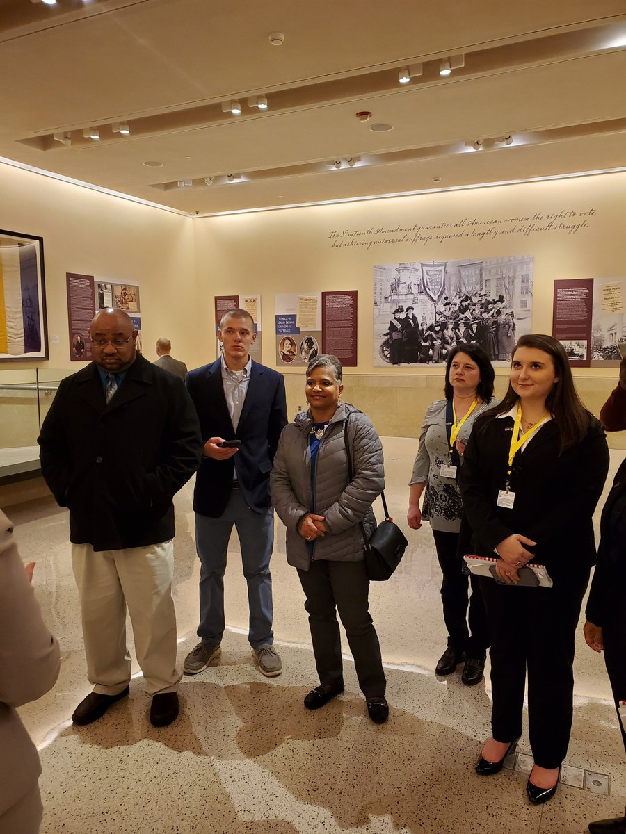 DCCPR's tweet photo. More photos from the fun learning experience DCC's students are having in Richmond today! #DCCinRVA #legislation #howgovernmentworks https://t.co/C18VbQ6a6z