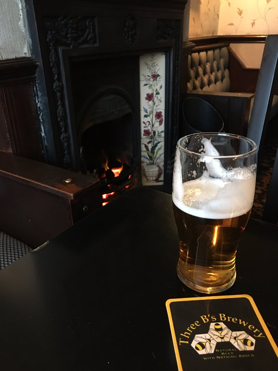 beerfairycouk's tweet photo. Oh yes- This @ThreeBsBrewery Doffcocker is just the job in the @blackbullpub . We have some bottles of Bee Blonde and Stokers Slake Mild ready for @HoghtonTower market on Sunday. CU there https://t.co/2C0l2V5MiY