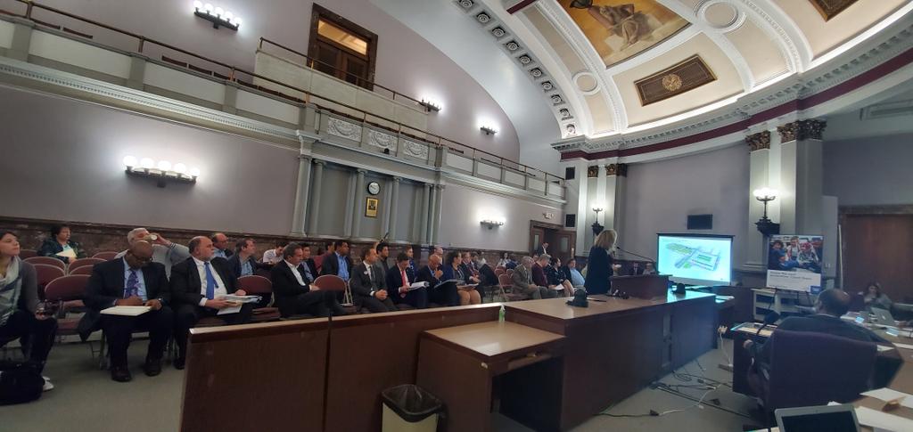 jeffreyboyd's tweet photo. HUDZ Committee is hearing presentation on @MLS4theLou proposal to build state of the art soccer stadium with City incentives.  #BB215 &amp; #BB216 https://t.co/ML5sF08jxz