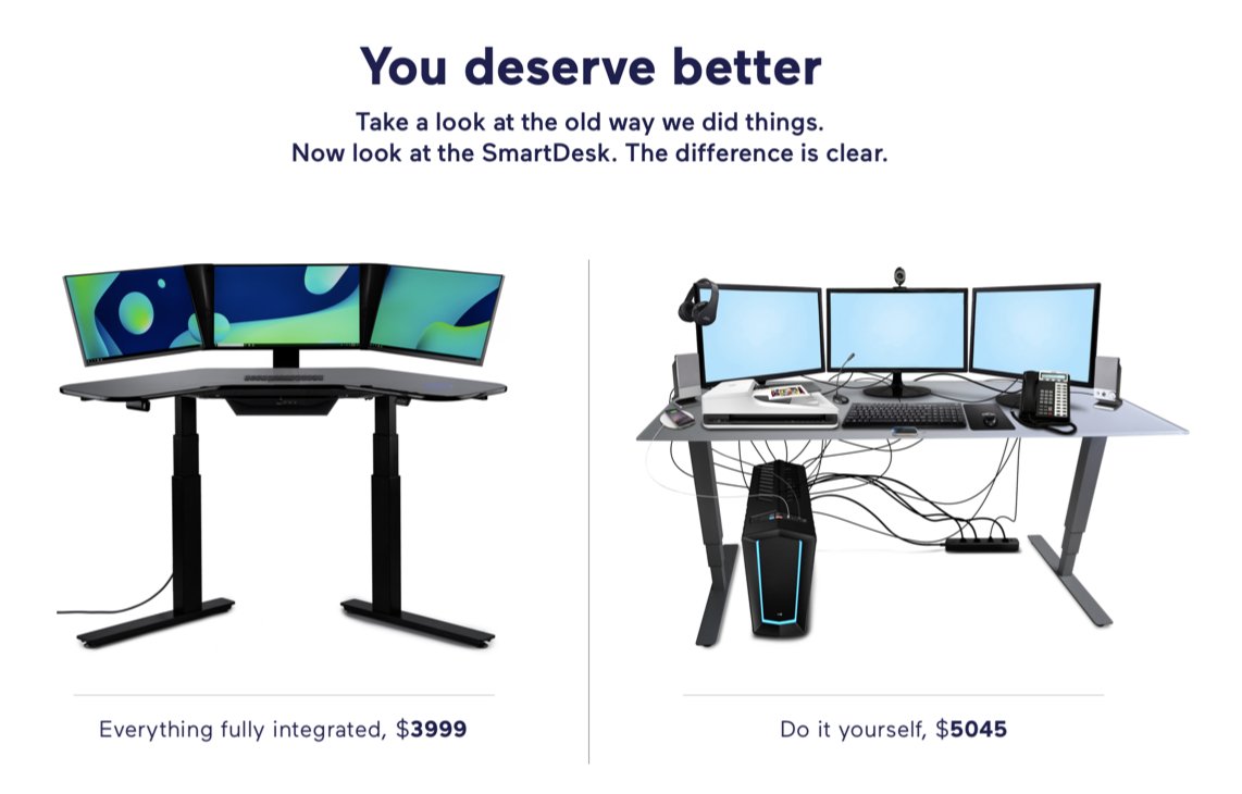Cemtrex's tweet photo. Why bother with a million wires, 3 separate monitors and clutter taking all the space on your desk when you can have it all in one, easy to use machine?
.
#smartdesign #smartdesk #workhard #worksmart #productivity #singlewire #technology #work #easyaccess https://t.co/EyJR4HTF2A
