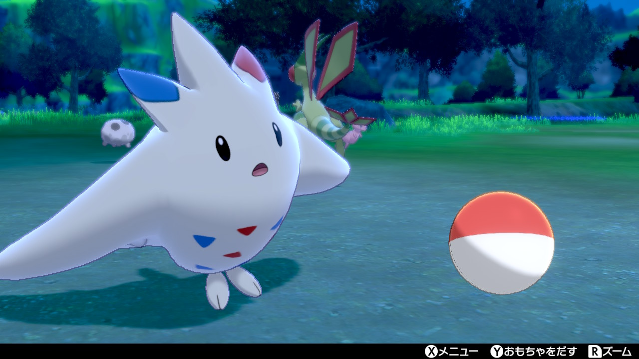 りゔ 先輩の色違いトゲキッス かわいい 2 3 4枚目の表情がぽけぽけしててかわいい ポケモン剣盾 Nintendoswitch T Co Q9z6unexcz Twitter