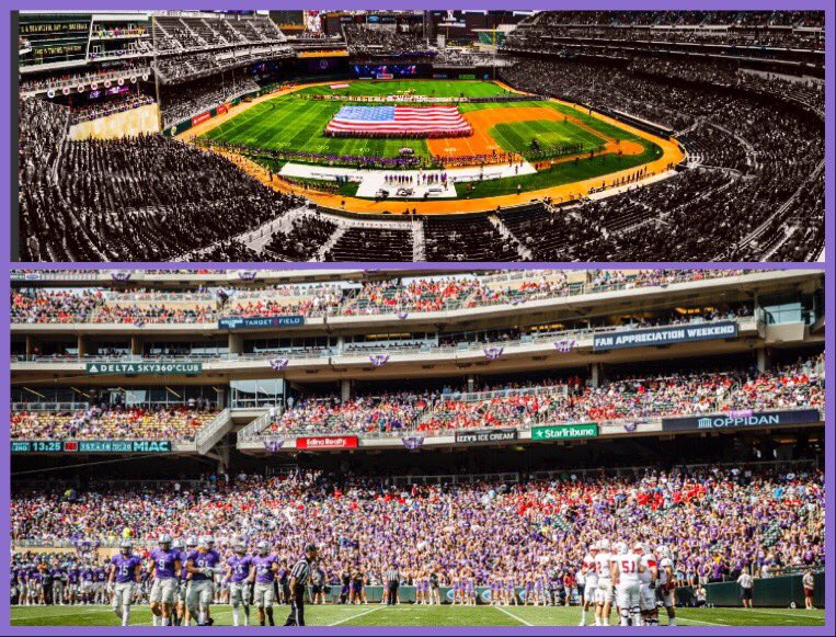 Nov. 7th Tommie-Johnnie game Moved to <a href="/usbankstadium/">U.S. Bank Stadium</a> #AlwaysPursuingExcellence <a href="/UofStThomasMN/">University of St. Thomas</a> #Tommie4Life  google.com/amp/s/www.fox9…