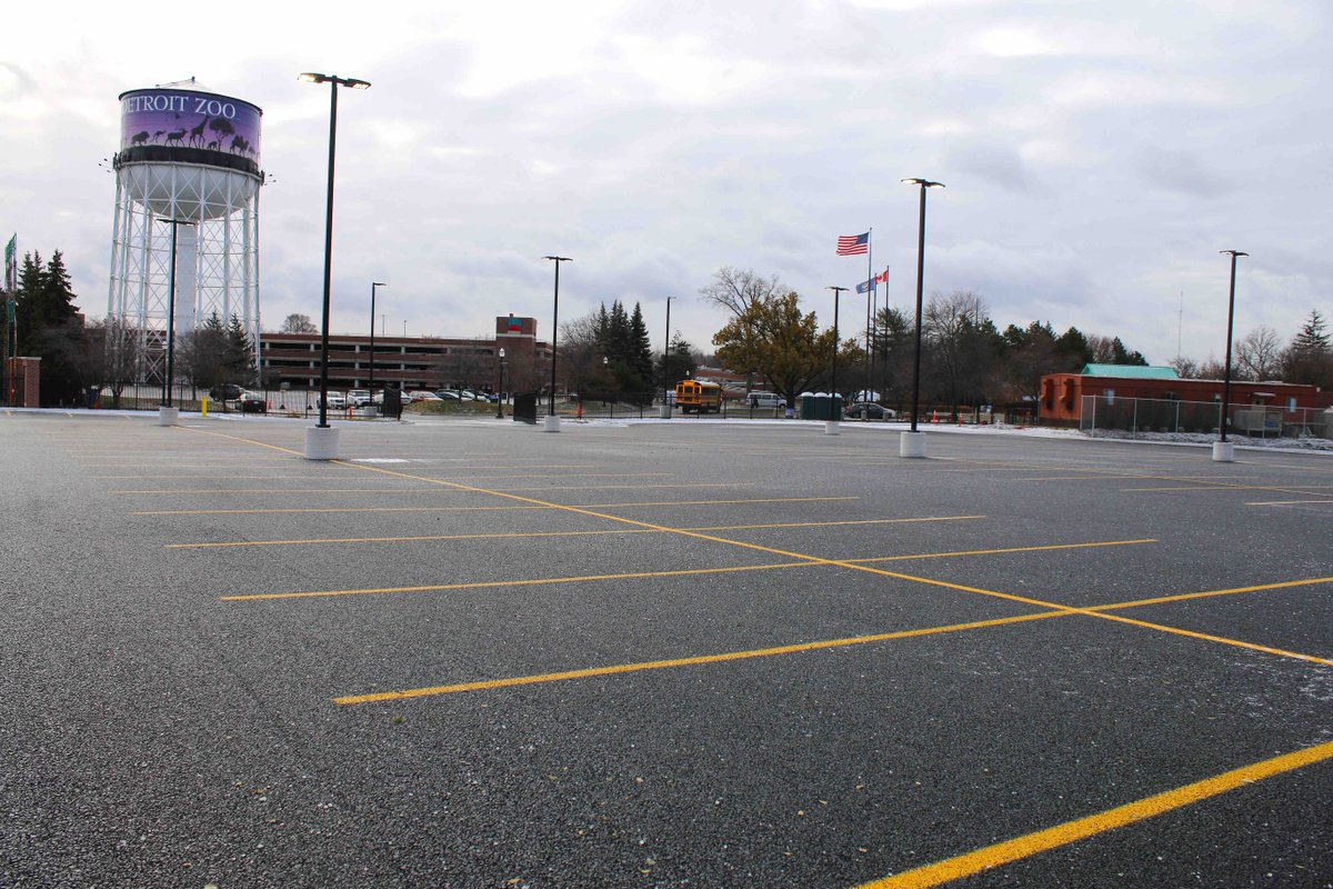 detroitzoo's tweet photo. As part of our Green Journey, the Detroit Zoological Society is paving the way for a more sustainable environment by incorporating permeable pavement in parking lots and visitor pathways, which reduces storm water runoff and improves water quality by filtering pollutants. https://t.co/s2tKgkWtt2