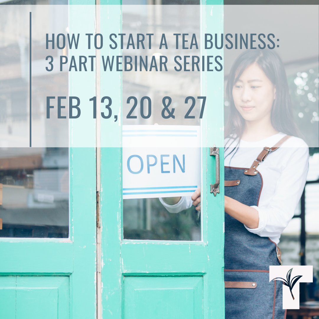 CanadaTea's tweet photo. The first part in our 3-part webinar series on starting a tea business is tomorrow. You still have time to register #BrewCrew #TeaMakesEverythingBetter #teaboss #cafe #entrepreneur https://t.co/FUV3Kt6Jfe https://t.co/bzuDTzFwmx
